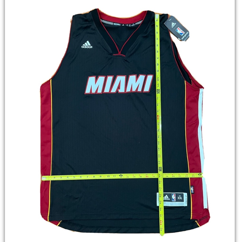 NWT Adidas NBA Miami Heat Basketball Jersey Blank